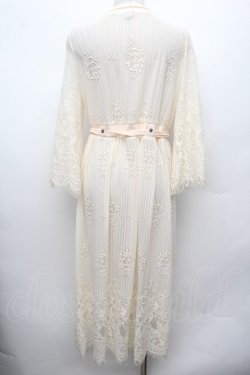 画像2: Rozen Kavalier / /レースロングカーディガン  アイボリー S-26-03-02-002-OO-TO-SA-ZS