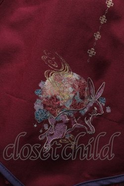 画像4: Ozz oneste / 月兎スカート  ワイン S-26-03-02-017-OO-SK-AS-ZS