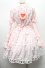 画像2: BABY,THE STARS SHINE BRIGHT / はわせドールワンピース&ヘッドドレスセット  ピンク S-26-03-02-026-BA-OP-HR-ZS (2)