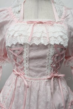 画像4: BABY,THE STARS SHINE BRIGHT / はわせドールワンピース&ヘッドドレスセット  ピンク S-26-03-02-026-BA-OP-HR-ZS