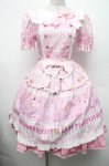 画像1: BABY,THE STARS SHINE BRIGHT / Sweetheart Parfaiteria柄ワンピース  ピンク S-26-03-02-027-BA-OP-AS-ZS (1)