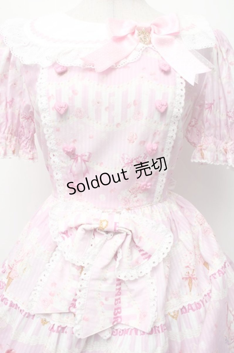 画像3: BABY,THE STARS SHINE BRIGHT / Sweetheart Parfaiteria柄ワンピース  ピンク S-26-03-02-027-BA-OP-AS-ZS (3)