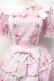 画像3: BABY,THE STARS SHINE BRIGHT / Sweetheart Parfaiteria柄ワンピース  ピンク S-26-03-02-027-BA-OP-AS-ZS (3)