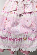 画像4: BABY,THE STARS SHINE BRIGHT / Sweetheart Parfaiteria柄ワンピース  ピンク S-26-03-02-027-BA-OP-AS-ZS (4)