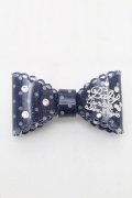 BABY,THE STARS SHINE BRIGHT / チェリードットリボンバレッタ  紺 S-26-03-04-004-BA-AC-AS-ZS