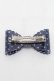 画像2: BABY,THE STARS SHINE BRIGHT / チェリードットリボンバレッタ  紺 S-26-03-04-004-BA-AC-AS-ZS (2)