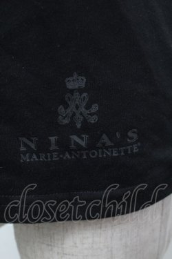 画像4: m petit by misako / NINA'S パット付きレースタンクトップ  黒 S-26-03-04-042-LO-TO-HR-ZS