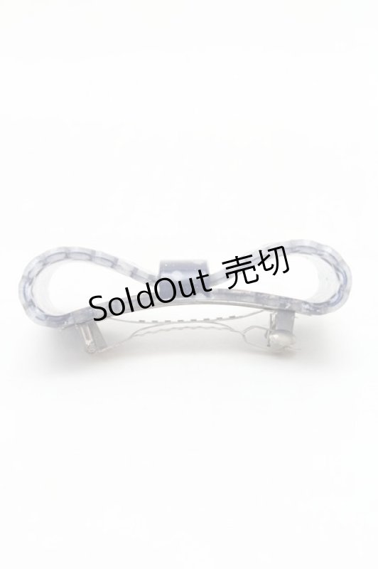 画像3: BABY,THE STARS SHINE BRIGHT / チェリードットリボンバレッタ  紺 S-26-03-04-004-BA-AC-AS-ZS (3)