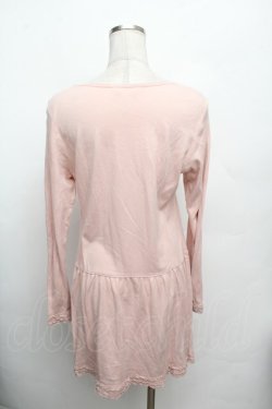 画像2: PINK HOUSE / ロングカットソー  ピンク S-26-03-04-050-LO-TO-AS-ZS