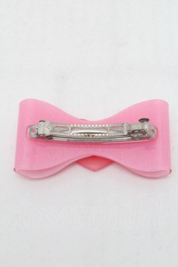 画像2: Angelic Pretty / ドロップリボンバレッタ  ピンク S-26-03-04-005-AP-AC-AS-ZS
