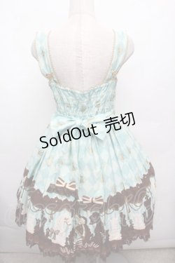 画像2: Angelic Pretty / Chess Chocolateジャボ付ジャンパースカート  ミント S-26-03-04-054-AP-OP-HR-ZS