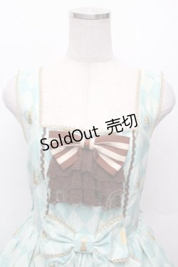 画像4: Angelic Pretty / Chess Chocolateジャボ付ジャンパースカート  ミント S-26-03-04-054-AP-OP-HR-ZS
