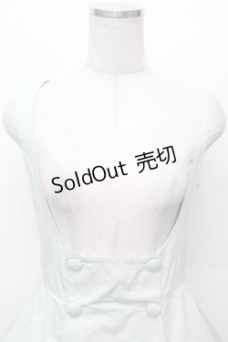 画像4: Victorian maiden / ダブルボタンジャンパースカート  ミント S-26-03-04-055-CL-OP-TE-ZS