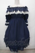 ALICE and the PIRATES / コーディリアワンピース  ネイビー S-26-03-04-060-PA-OP-HR-ZS
