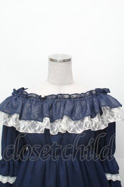 画像4: ALICE and the PIRATES / コーディリアワンピース  ネイビー S-26-03-04-060-PA-OP-HR-ZS