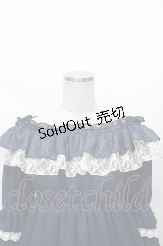 画像4: ALICE and the PIRATES / コーディリアワンピース  ネイビー S-26-03-04-060-PA-OP-HR-ZY (4)