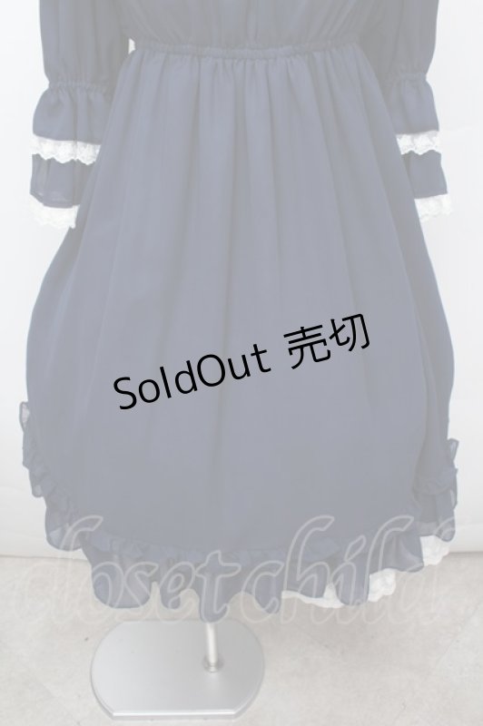 画像5: ALICE and the PIRATES / コーディリアワンピース  ネイビー S-26-03-04-060-PA-OP-HR-ZY (5)