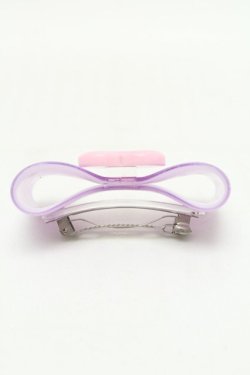 画像3: Angelic Pretty / きらめきハートリボンバレッタ  ラベンダー S-26-03-04-006-AP-AC-AS-ZS