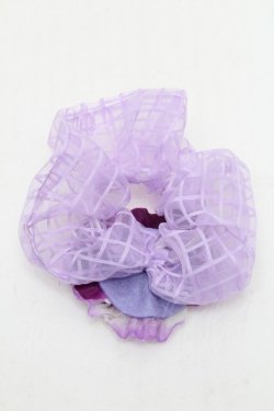 画像2: LOLITA / お砂糖すみれシュシュ  ラベンダー S-26-03-04-008-LO-ZA-AS-ZS