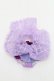 画像2: LOLITA / お砂糖すみれシュシュ  ラベンダー S-26-03-04-008-LO-ZA-AS-ZS (2)