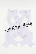 LOTUS ribbon / ツインテールリボンバレッタ  ラベンダー S-26-03-04-018-EL-ZA-AS-ZS