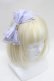 画像1: Angelic Pretty / ななめシフォンカチューシャ  ラベンダー S-26-03-04-022-AP-AC-HR-ZS (1)