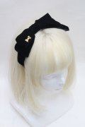 Angelic Pretty / Romantic Night Princessカチューシャ  黒 S-26-03-04-026-AP-AC-AS-ZS