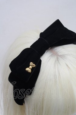 画像2: Angelic Pretty / Romantic Night Princessカチューシャ  黒 S-26-03-04-026-AP-AC-AS-ZS