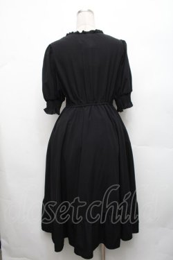 画像2: m petit by misako / AMレースアップワンピース M 黒 S-26-03-06-028-LO-OP-AS-ZS