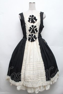 画像1: Innocent World / リバイバルクラシカルリボンジャンパースカート   S-26-03-06-030-IW-OP-AS-ZS