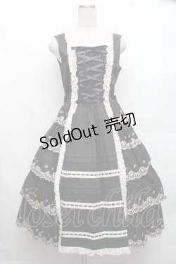 画像1: Innocent World / リバイバル エルダジャンパースカート M 黒 S-26-03-06-031-IW-OP-AS-ZS