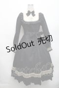 Victorian maiden / クラシカルドールロングドレス  黒 S-26-03-06-032-CL-OP-AS-ZS