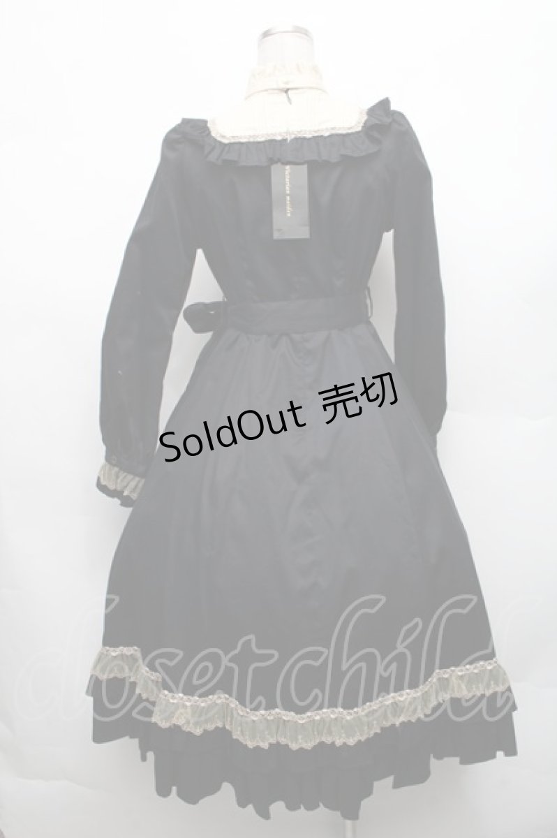 画像2: Victorian maiden / クラシカルドールロングドレス  黒 S-26-03-06-032-CL-OP-AS-ZS (2)