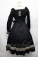 画像2: Victorian maiden / クラシカルドールロングドレス  黒 S-26-03-06-032-CL-OP-AS-ZS (2)