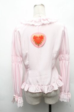 画像2: BABY,THE STARS SHINE BRIGHT / Alice in the Crystal Palaceブラウス  ピンク S-26-03-06-004-BA-BL-HR-ZS