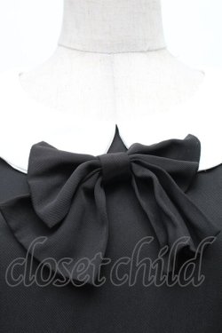 画像3: MARBLE / 衿付きバイカラーワンピース XL 黒ｘ白 S-26-03-06-034-GO-TO-HR-ZS