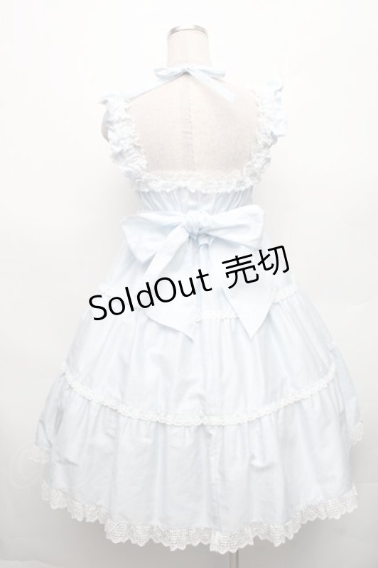 画像2: BABY,THE STARS SHINE BRIGHT / シャーリングベビードールジャンパースカート（2022年）  サックス S-26-03-06-037-BA-OP-AS-ZS (2)