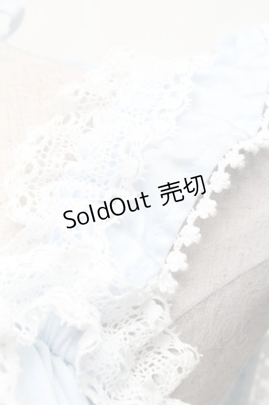 画像4: BABY,THE STARS SHINE BRIGHT / シャーリングベビードールジャンパースカート（2022年）  サックス S-26-03-06-037-BA-OP-AS-ZS (4)