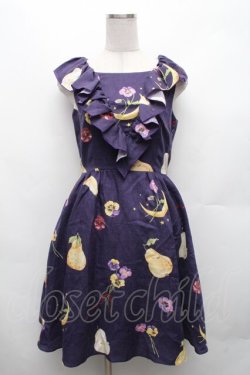 画像1: MILK / ベルベットムーンドレス  紫 S-26-03-06-039-ML-OP-AS-ZS