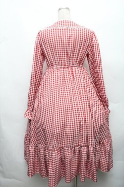 画像2: FLC / hsギンガムマルエリワンピース M 赤ｘ白 S-26-03-06-040-LO-OP-HR-ZS