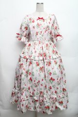 axes femme kawaii / クラシックベリーワンピース  ピンク S-26-03-06-041-AX-OP-AS-ZS