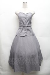 an another angelus / ビスチェセットアップ F グレー S-26-03-06-055-CA-OP-TE-ZS