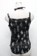 画像2: Emily Temple cute / プリントキャミソール  黒ｘ白 S-26-03-06-001-ET-TO-AS-ZS (2)