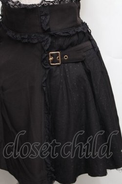 画像3: Rojita / オーバーチュールウエストフリルスカート  黒 S-26-03-06-063-LO-SK-HR-ZS