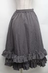 画像1: FLC / 皆方由衣コラボ/ティアードスカート M グレー S-26-03-06-064-LO-SK-AS-ZS (1)