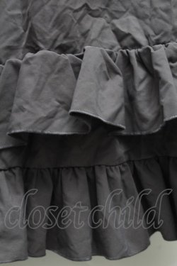 画像3: FLC / 皆方由衣コラボ/ティアードスカート M グレー S-26-03-06-064-LO-SK-AS-ZS