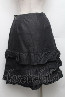 画像2: Jane Marple Dans Le Salon / デニムスカート  黒 S-26-03-06-065-JM-SK-AS-ZS