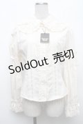 Innocent World / クラシカルリボンブラウス L オフ S-26-03-06-010-IW-BL-AS-ZS