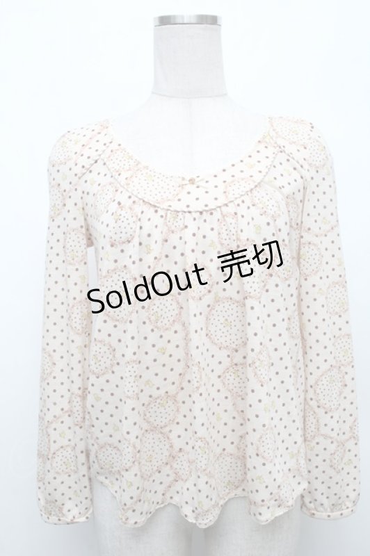 画像1: Cherir la femme / コットンワンピース  ブラウン S-26-03-06-012-LO-OP-AS-ZS (1)