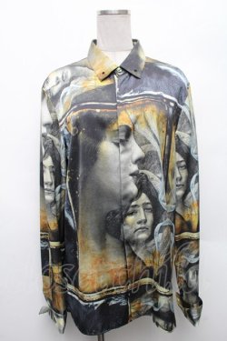 画像1: Jean Paul GAULTIER HOMME / プリントシャツ  マルチ S-26-03-06-003-GO-TO-AS-ZS